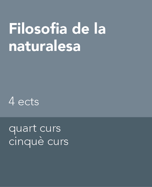 Filosofia de la naturalesa